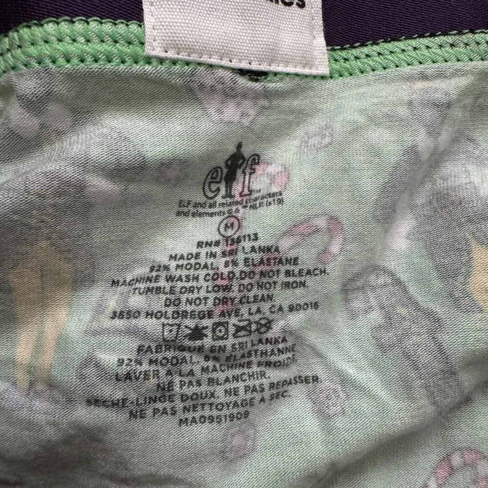 MeUndies Elf mens‎ boxer brief w/fly size médium underwear green color soft nwot